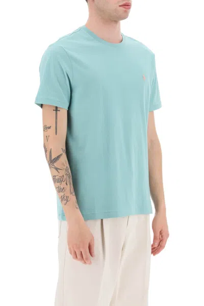 Polo Ralph Lauren Custom Slim Fit T-shirt With Logo In Multi