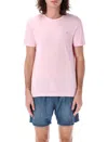 Polo Ralph Lauren Logo-embroidered Cotton-jersey T-shirt In Bath Pink