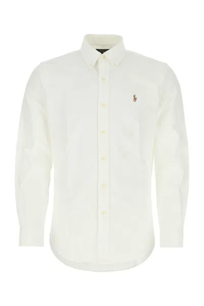 Polo Ralph Lauren Custom-fit Oxford Shirt In White