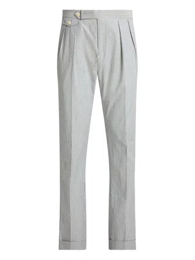 Polo Ralph Lauren Dalton Pleated Trousers In Neutral