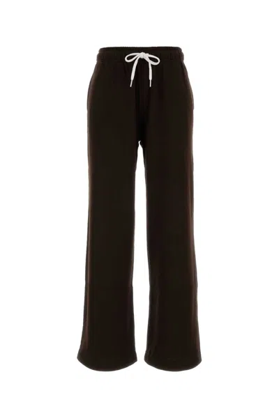 Polo Ralph Lauren Dark Brown Cotton Blend Joggers