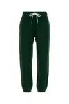 Polo Ralph Lauren Dark Green Cotton Blend Joggers In Multi