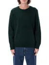 Polo Ralph Lauren Dark Green Wool Blend Sweater In Green