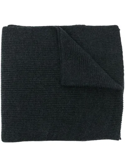 Polo Ralph Lauren Dark Grey Logo Scarf