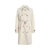 Polo Ralph Lauren Db Blt Rn38 Lined Coat In Cream