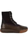 Polo Ralph Lauren Declan Lace-up Leather Boots In Brown