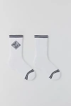 POLO RALPH LAUREN DECO BASEBALL CREW SOCK IN WHITE, WOMEN'S AT URBAN OUTFITTERS