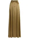 Polo Ralph Lauren Silk-blend Demetrius Maxi Skirt In Green
