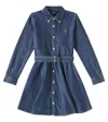 Polo Ralph Lauren Jeanskleid In Blau