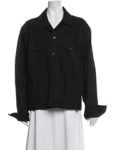 Pre-owned Polo Ralph Lauren Denim Jacket In Black