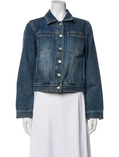 Pre-owned Polo Ralph Lauren Denim Jacket In Blue