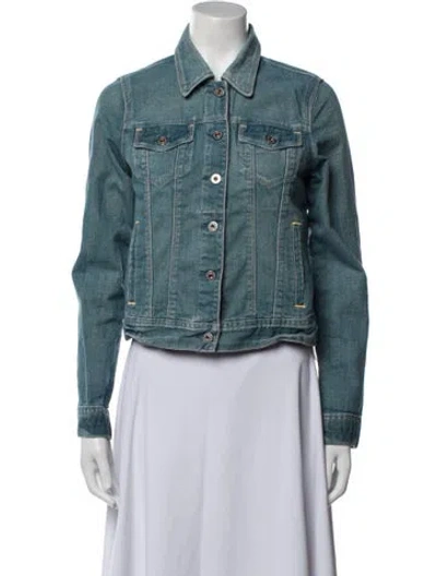 Pre-owned Polo Ralph Lauren Denim Jacket In Blue