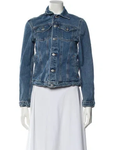 Pre-owned Polo Ralph Lauren Denim Jacket In Blue