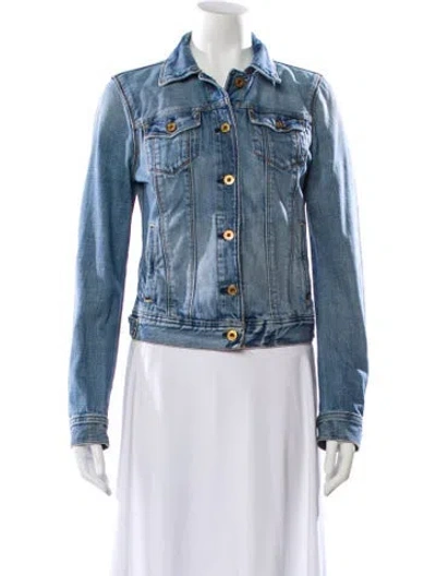 Pre-owned Polo Ralph Lauren Denim Jacket In Blue