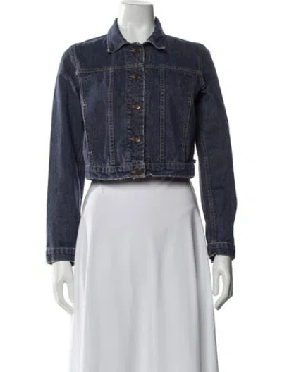 Pre-owned Polo Ralph Lauren Denim Jacket In Blue