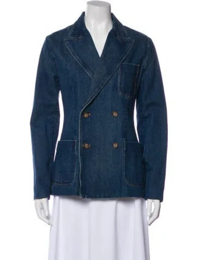 Pre-owned Polo Ralph Lauren Denim Jacket In Blue