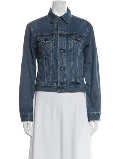 Pre-owned Polo Ralph Lauren Denim Jacket In Blue