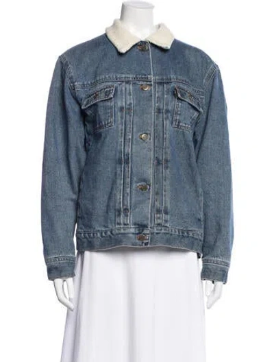 Pre-owned Polo Ralph Lauren Denim Jacket In Blue
