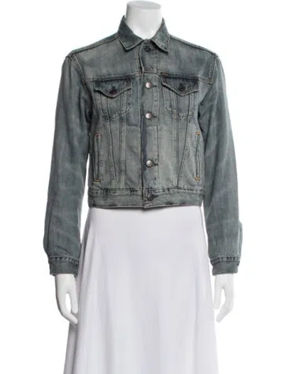 Pre-owned Polo Ralph Lauren Denim Jacket In Blue