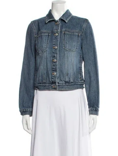 Pre-owned Polo Ralph Lauren Denim Jacket In Blue
