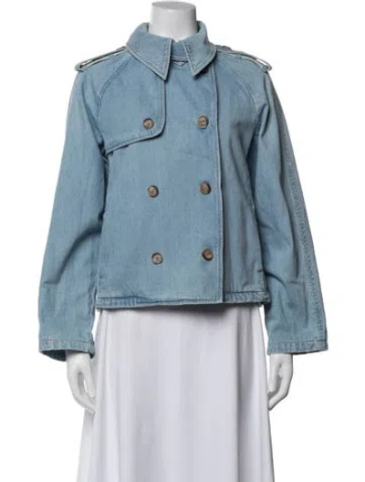 Pre-owned Polo Ralph Lauren Denim Jacket In Blue