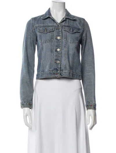 Pre-owned Polo Ralph Lauren Denim Jacket In Blue