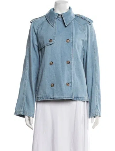 Pre-owned Polo Ralph Lauren Denim Jacket In Blue