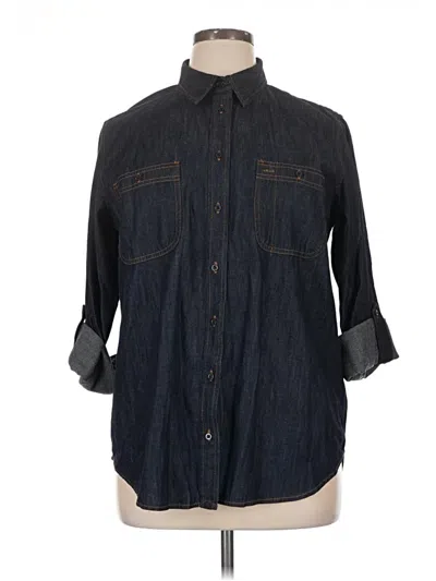 Pre-owned Polo Ralph Lauren Denim Jacket In Blue