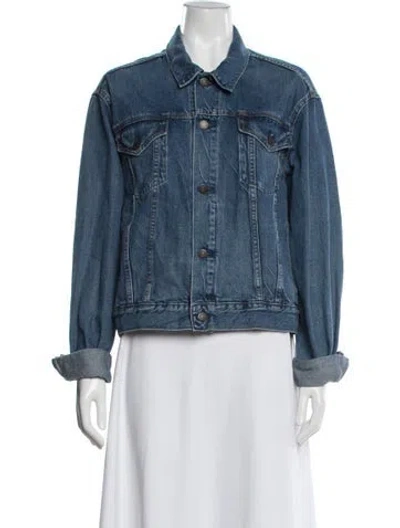 Pre-owned Polo Ralph Lauren Denim Jacket In Blue