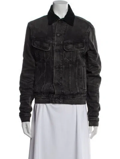 Pre-owned Polo Ralph Lauren Denim Jacket In Brown