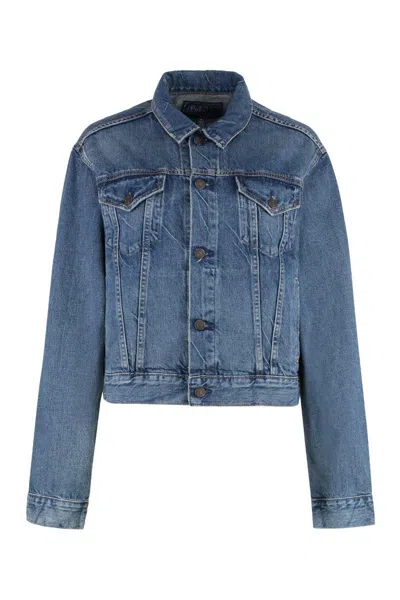 Polo Ralph Lauren Denim Jacket In Navy