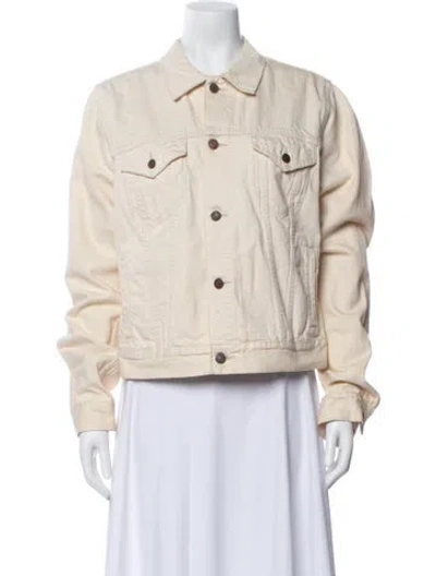 Pre-owned Polo Ralph Lauren Denim Jacket In Neutrals