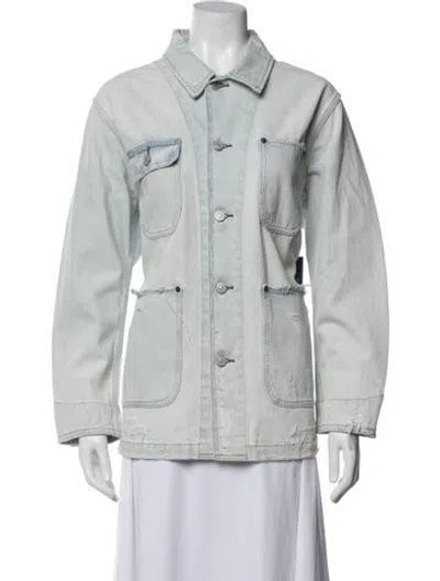 Pre-owned Polo Ralph Lauren Denim Jacket W/ Tags In Blue