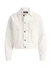 Polo Ralph Lauren Buttoned Jacket In White