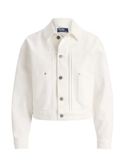 Polo Ralph Lauren Denim Jacket In White