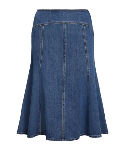 Polo Ralph Lauren Denim Midi Skirt