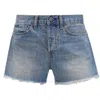 Polo Ralph Lauren Denim Mini Shorts In Blue