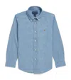 Polo Ralph Lauren Denim Polo Pony Shirt In Blue