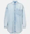 Polo Ralph Lauren Denim Shirt With Long Sleeves And Chest Pocket In Blue