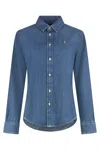 Polo Ralph Lauren Denim Shirt In Blue
