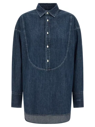 Polo Ralph Lauren Denim Shirt In Blue