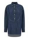Polo Ralph Lauren Denim Regular Solid Shirt In Blue