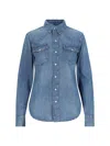 Polo Ralph Lauren Denim Long Sleeve Buttondown Canaria Wash In Canaria Wash