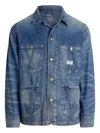 Polo Ralph Lauren Denim Utility Jacket In Blue