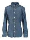 Polo Ralph Lauren Denim Shirt Shirts Blue