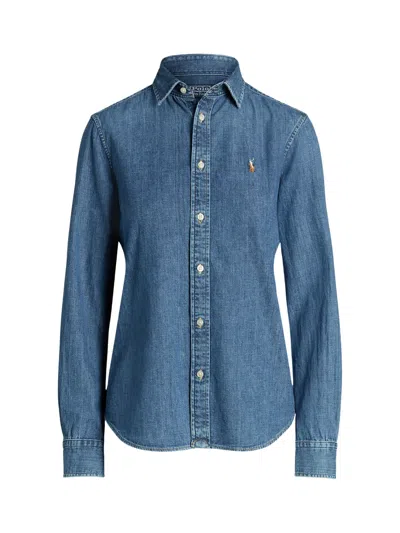 POLO RALPH LAUREN POLO RALPH LAUREN Denim Shirt With Logo