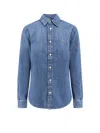 Polo Ralph Lauren Denim Shirt With Logo Embroidery