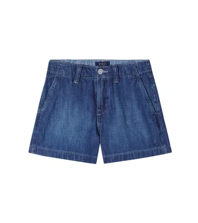 Polo Ralph Lauren Kids' Denim Shorts In Blue