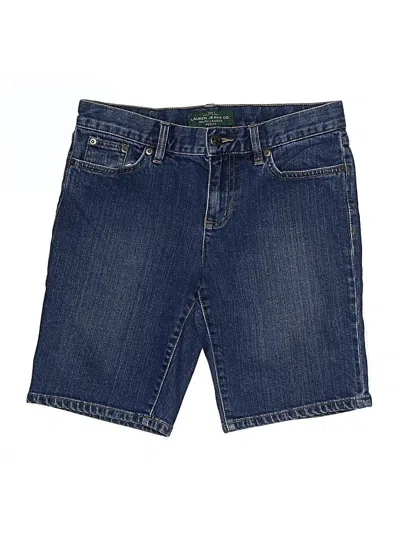 Pre-owned Polo Ralph Lauren Denim Shorts In Blue
