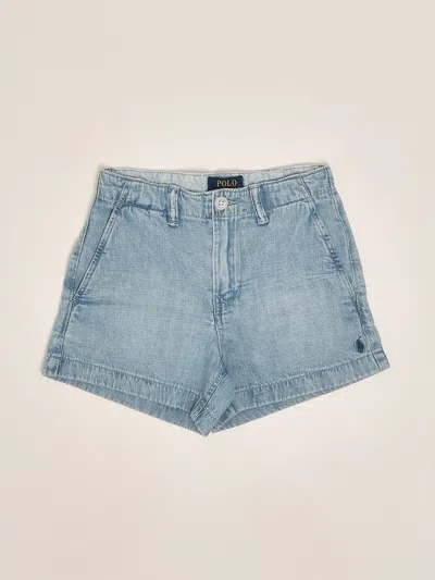 Polo Ralph Lauren Kids' Denim Shorts Shorts In Blue